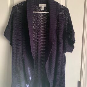 Women's Navy Blue Knit Sweater